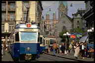 Tram am Paradeplatz